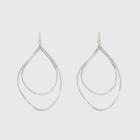 Twisted Drop Earrings - A New Day Silver, Rose Gold