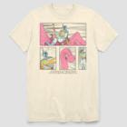 Men's Star Wars Boba Mythosaur Panel Short Sleeve Graphic T-shirt - White