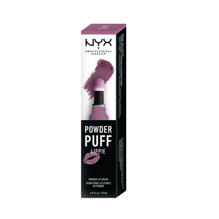 Nyx Professional Makeup Powder Puff Lippie Powder Lip Cream Will Power