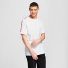 Men's Short Sleeve Raglan Ringer Graphic T-shirt - Jackson White