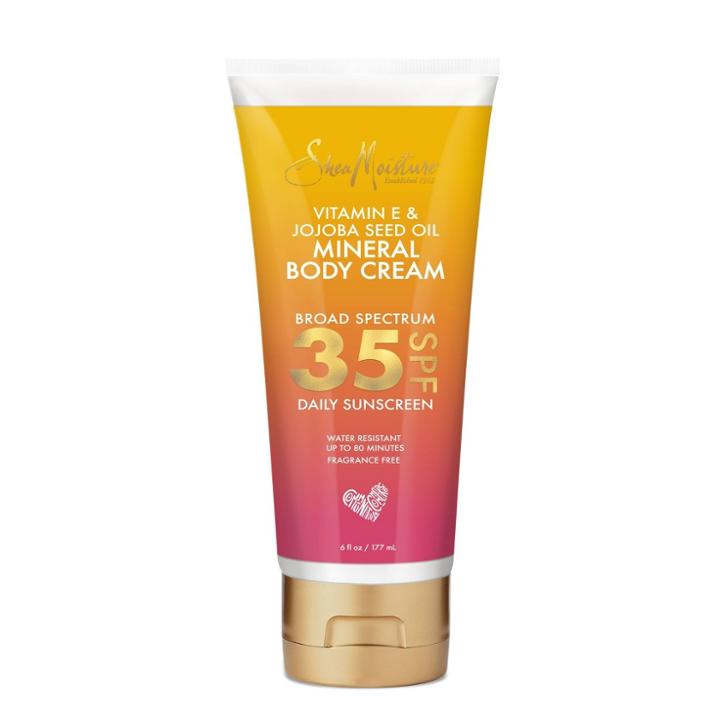 Sheamoisture Vitamin E & Jojoba Oil Mineral Sunscreen - Spf