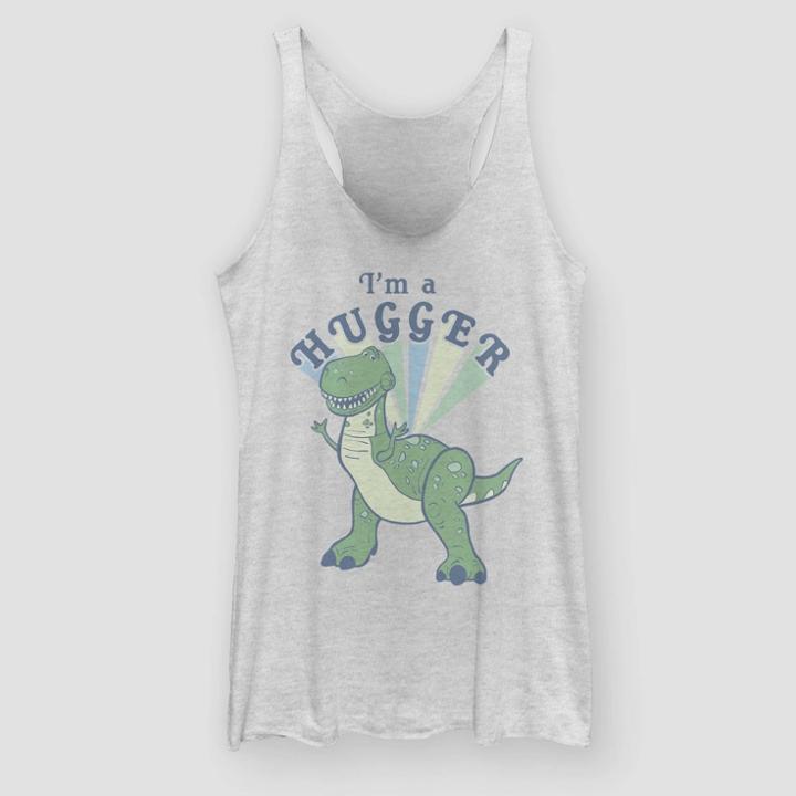 Women's Toy Story Hugger Tank Top (juniors') - White Heather