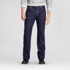 Dickies Men's Big & Tall Regular Straight Fit Denim 6-pocket Jeans - Indigo Blue Washed