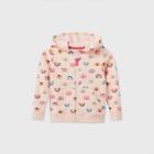 Toddler Girls' Rainbow Fleece Zip-up Sweatshirt - Cat & Jack