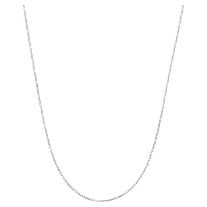 Target Adjustable Box Chain In 14k Rose Gold Over Silver