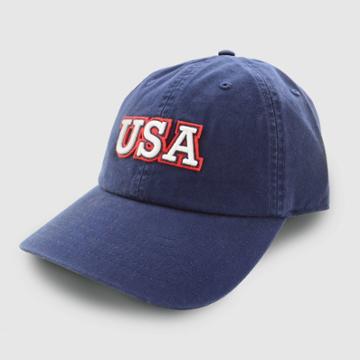 Wemco Men's Americana Usa Baseball Hat - Blue One Size,