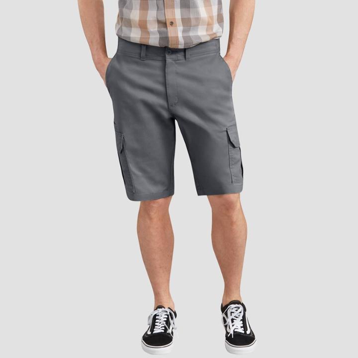 Dickies Men's 11 Regular Fit Cargo Shorts - Charcoal Heather