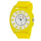 Women's Crayo Sunset Silicone Strap Watch-yellow, Yellow