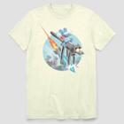 Men's Warner Bros. Itchy Scratchy Ride Missile Short Sleeve Graphic T-shirt - White
