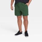Men's Big & Tall Hybrid Shorts - All In Motion Olive Green