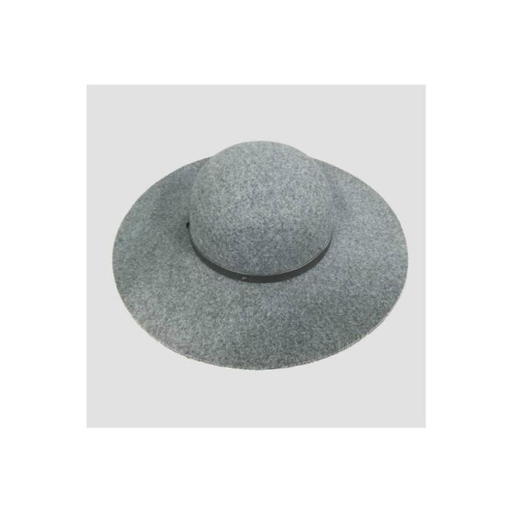 Baby Girls' Molded Floppy Hat - Cat & Jack Heather Gray