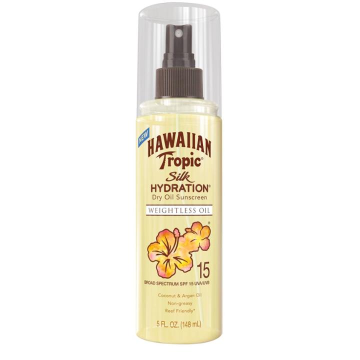 Hawaiian Tropic Silk Hydration Dry Oil Mist - Spf