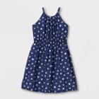 Girls' Woven Sleeveless Dress - Cat & Jack Navy