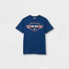 Mad Engine Men's 'top Dad' Short Sleeve Graphic T-shirt - Light Navy