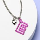 More Than Magic Girls' Monogram Letter E Necklace - More Than