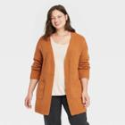 Women's Plus Size Cardigan - Ava & Viv Copper