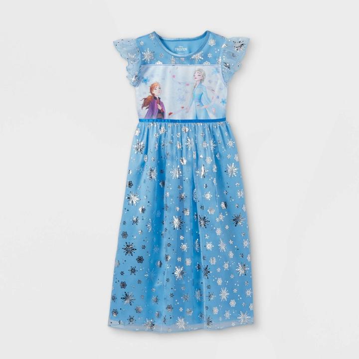Girls' Frozen Nightgown - Blue