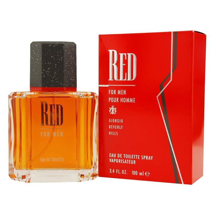 Giorgio Red By Giorgio Beverly Hills Eau De Toilette Men's Cologne
