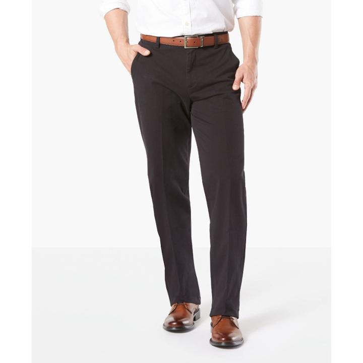 Dockers Men's Classic Fit Smart 360 Flex Workday Chino Pants - Black