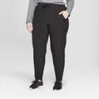 Women's Plus Size Woven Train Pants - C9 Champion Black
