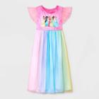 Toddler Girls' Disney Princess Fantasy Nightgown - Pink