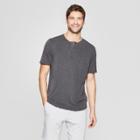 Mpg Sport Men's Henley T-shirt - Heather Charcoal