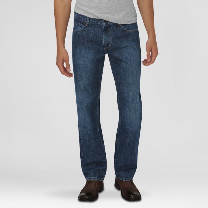 Dickies Men's Relaxed Fit Straight Leg 5-pocket Jean Medium Indigo 30x30,