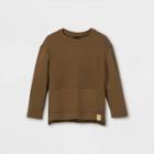 Toddler Boys' Pullover Sweatshirt - Art Class Olive Green