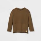 Toddler Boys' Pullover Sweatshirt - Art Class Olive Green