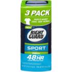 Target Right Guard Sport Antiperspirant Deodorant Fresh Invisible Solid Stick - 2.6oz/3pk, Blue