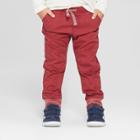 Toddler Boys' Reinforced Knee Jogger Fit Pull-on Pants - Cat & Jack Berry