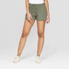 Target Women's Pull On Shorts - Universal Thread Olive (green)