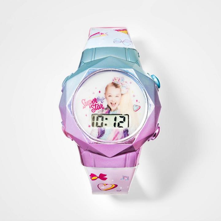 Nickelodeon Girls' Jojo Siwa 'super Star' Watch - Pink