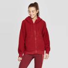 Women's Performance Sherpa Fleece Full Zip - C9 Champion Berry M, Women's, Size: