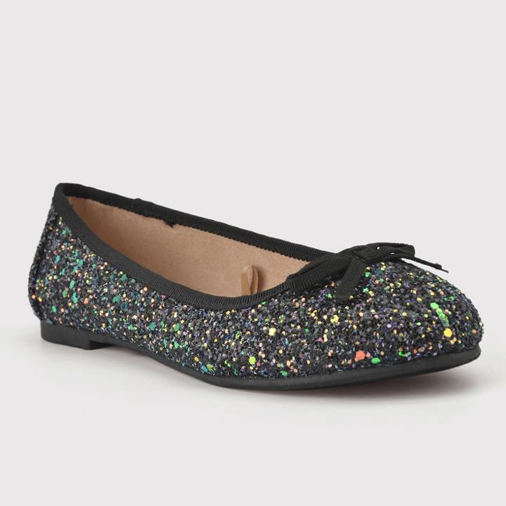 Girls' Brandee Ballet Flats Cat & Jack - Black