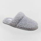Women's Sasha Genuine Suede Slide Slipper - Stars Above Gray Xl(11/12), Women's, Size: