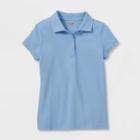 Girls' Short Sleeve Uniform Polo Shirt - Cat & Jack