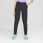 Girls' Light Weight Stretch Woven Pants - C9 Champion Gray Black