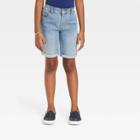 Girls' Bermuda Jean Shorts - Cat & Jack Medium Wash Xl,