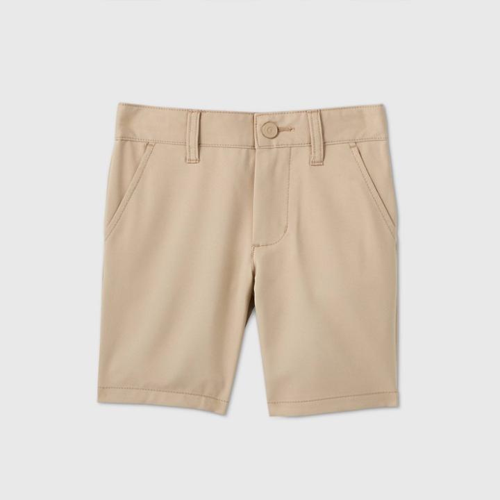 Toddler Boys' Quick Dry Uniform Shorts - Cat & Jack Khaki