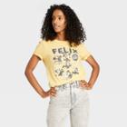 Women's Felix The Cat Short Sleeve Graphic T-shirt - Mustard