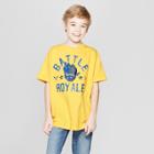 Boys' Ninja Battle Royale Short Sleeve T-shirt - Yellow