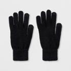 Men's Knit Touch Tech Glove Gloves - Goodfellow & Co Black