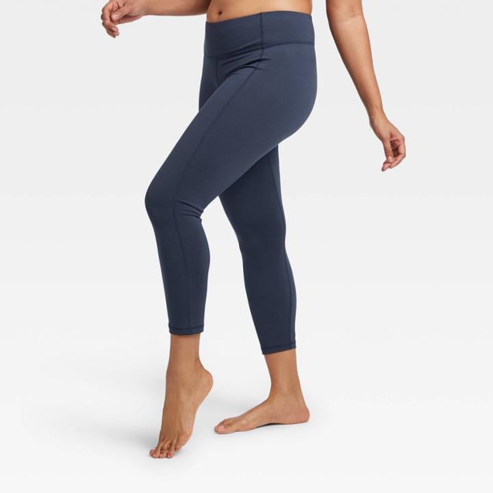 Women's Simplicity Mid-rise 7/8 Leggings 24 - All In Motion Navy