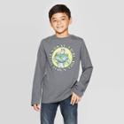 Disney Boys' Buzz Lightyear Long Sleeve T-shirt - Charcoal Heather S, Boy's, Size: