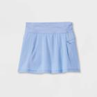 Girls' Stretch Woven Performance Skorts - All In Motion Violet