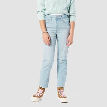 Denizen From Levi's Girls' Ankle Straight High-rise Jeans -