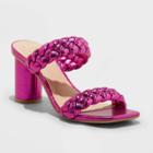 Women's Basil Heels - A New Day Metallic Pink