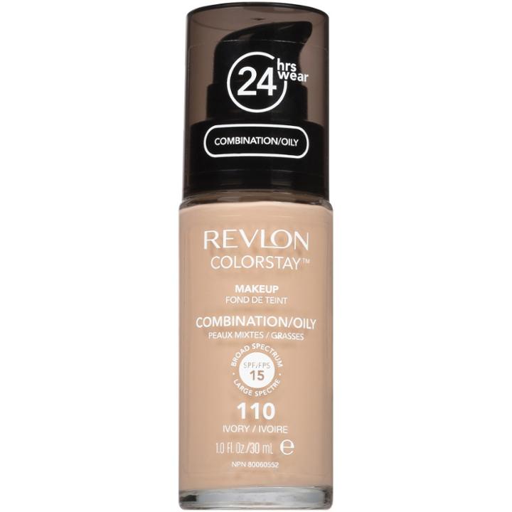 Revlon Colorstay Makeup Combination/oily Foundation 110 Ivory