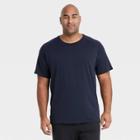 Men's Short Sleeve Seamless T-shirt - All In Motion Heather Blue